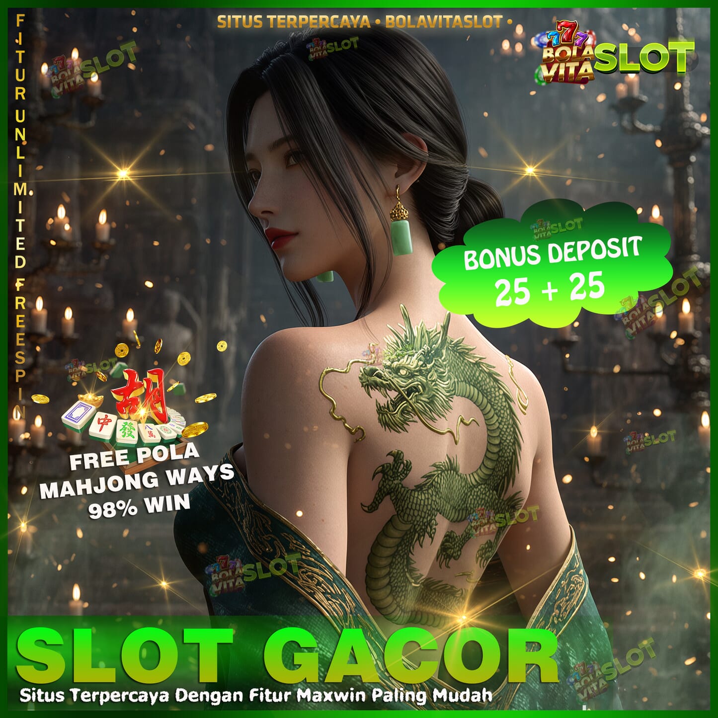 BOLAVITASLOT 🛩️ Situs Bandar Bola Link Slot Gacor Qris 5k Bonus Newmember 100%